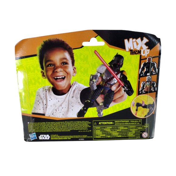 Star Wars Mix Mashers Darth Vader 5" Deluxe Action Figure - Picture 4 of 5